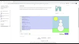 Challenge Coloring, JS Drawing and Animation Introduction, Computer Programming on a sunny snowy day