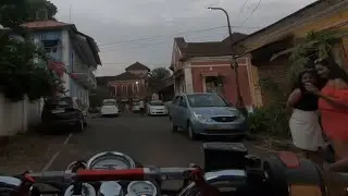 POV Ride Through Goa | Royal Enfield Classic 500 | Raw Exhaust