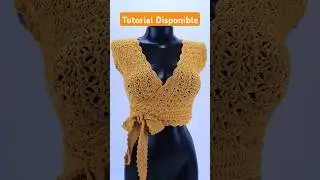 Tutorial Disponible #crochet #toptejido #crochetinstructions #topcrochet #crochetmoderno #handmade