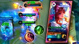 FLORYN BEST BUILD 2025 !! FLORYN FLUFFY DREAM MOBILE LEGENDS GAMEPLAY -MLBB 