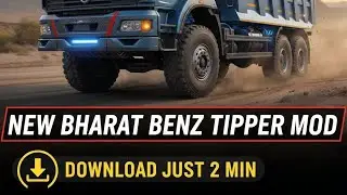 New bharath benz tipper mod tamil #map #mod #bussidindonesia #mod #business #bussid 