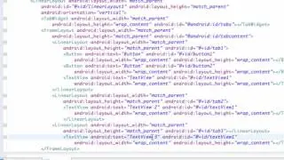 Android Application Development Tutorial   84   Tabs setup with TabHost