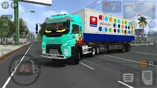 Truck Simulator Indonesia: One Piece Truck Delivers Diamonds