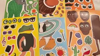 [StickerWorld🌸] Creative Sticker Collage with Cute Characters |ASMR Satisfying Scrapbook Decoration