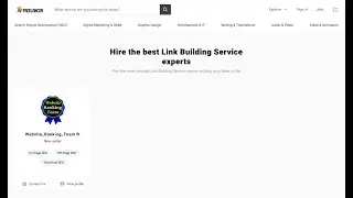 Hire the Best Link Building Service Experts | Xp Freelancer