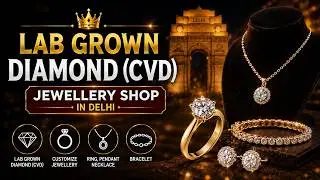 LAB GROWN DIAMOND (CVD) JEWELLERY SHOP IN DELHI | Customize Ring, Pendant, Necklace and Bracelet