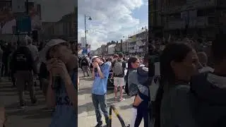 Atmosphere ahead of Tottenham Hotspur Victory Parade for UEFA Europa League Trophy 23/05/2025
