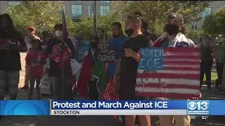 Protest And March Against ICE