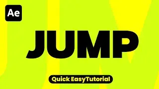 Text Bounce Effect in 7 Minutes | Step-by-Step Guide | Motion Graphics