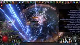Poe 3.26  Storm Call Elementalist Build Demo 風暴呼喚元素使 流派展示