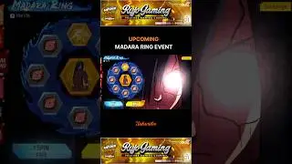 💝 MADARA RING EVENT UPCOMING TONIGHT UPDATE 💝 #freefire #madarabundlefreefire
