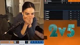 The 2v5 + Some Heartbreaking Matchmaking | A Galadriex Rainbow Six: Siege Stream Highlight