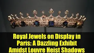 Royal Jewels on Display in Paris: A Dazzling Exhibit Amidst Louvre Heist Shadows