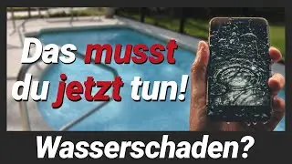 iPhone ins Wasser gefallen? Handy Wasserschaden reparieren!