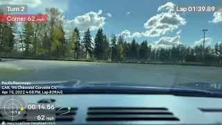 Track Day at Pacific Raceways with Puget Sound BMW CCA.  Last session of the day in C group