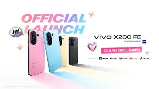 vivo X200 FE | Official Launch Livestream