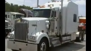 BIG DOUBLE CUSTOM SLEEPER TRUCK! Kenworth W900L 38