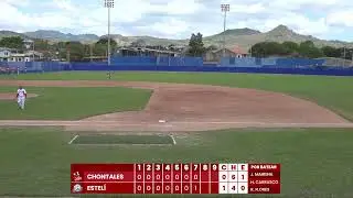 Estelí vs Chontales, PRIMER Juego de la serie,  Campeonato GPO 2025