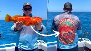 FIRST ONE I'VE EVER CAUGHT!!  ||  Catch & Cook  |  Perth Boat Fishing