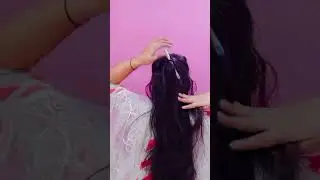 Beautiful butterfly claw clip hairstyle for Girls 😍|Easy, trendy & perfect for all occasions✅|#short