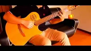 (TAB) Yama no Susume Second Season &ldquo;Natsuiro Present&rdquo; on Guitar 夏色プレゼント　ソロギター