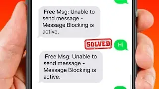 How to Fix Unable to Send Message Message Blocking is Active on iPhone