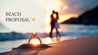 [BEACH PROPOSAL] VISUALIZATION AFFIRMATION SONG 💍🌊✨ | ROYALTY AFFIRMATIONS