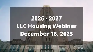 2026-2027 Upper-Class LLC Housing Webinar