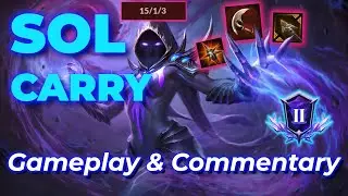 ADC DUO LANE DOMINATION // High-Level Ranked Gameplay & Commentary // Sol #smite2