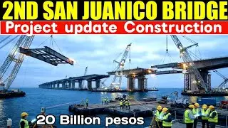 Second San juanico bridge project update January 14, 2026