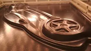Вакуумная формовка. Боковая стенка для детской кроватки. https://vk.com/club199057706