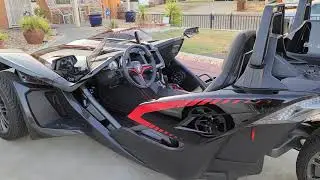 Polaris Slingshot ((new mods and accessories)) carbon fiber everything!! California Riders edition.