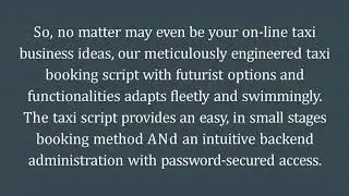 Best Cab Booking Script -  ScriptStore in