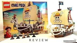 2025 LEGO One Piece 75639 The Going Merry Pirate Ship REVIEW!!!