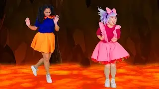 Floor is Lava Dance! & Spooky Monster | Kids Funny Songs