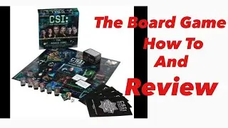 CSI Board Game Review and How To