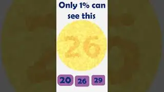 Can You Pass This Eye Test? 👁️ | Ishihara Color Vision Challenge #colorblindnesstest   #riddle
