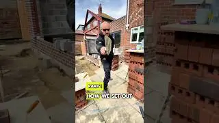 Pt1 How to Set out extension windows like a pro #bricklaying