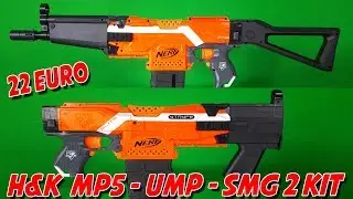 22 EURO NERF STRYFE KIT: H&K MP5 - UMP - SMG 2 LOOK [Vorstellung]