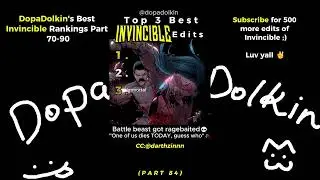 Ranking the Best Invincible Edits COMPILATION (Part 70-90)