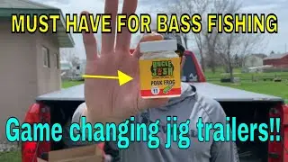 New baits for bass fishing 2022 - pork frogs are back!!