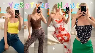 super trendy $200 YesStyle TRY-ON haul! *summer edition*