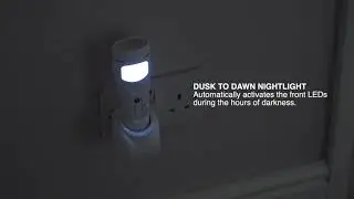 Xtralite NiteSafe Maxi - Night Light & LED Torch With Automatic Power Failure Lighting