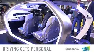 Driving Gets Personal with the Panasonic-Chrysler Portal at CES 2017