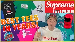 SUPREME FW22 WINTER TEE GUIDE!