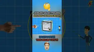 🟡 📢 Ada 2 Jenis Ampere Meter 👉 Jangan Salah Pasang !!! #panellistrik #tekniklistrik #teknikelektro
