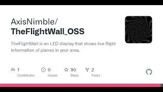 GitHub - AxisNimble/TheFlightWall_OSS: TheFlightWall is an LED display that shows live flight inf...