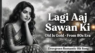 Lagi Aaj Sawan Ki 🌧️ | Old Is Gold 80s Evergreen Romantic Song | Purani Dhun#romanticsong