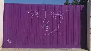 La Puerta Violeta del IES ROSA NAVARRO.Expresarte con Arte.