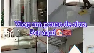 Obra: embolso na parte da frente do banheiro/sujeira/e mini limpeza 🏠#obra#limpeza...